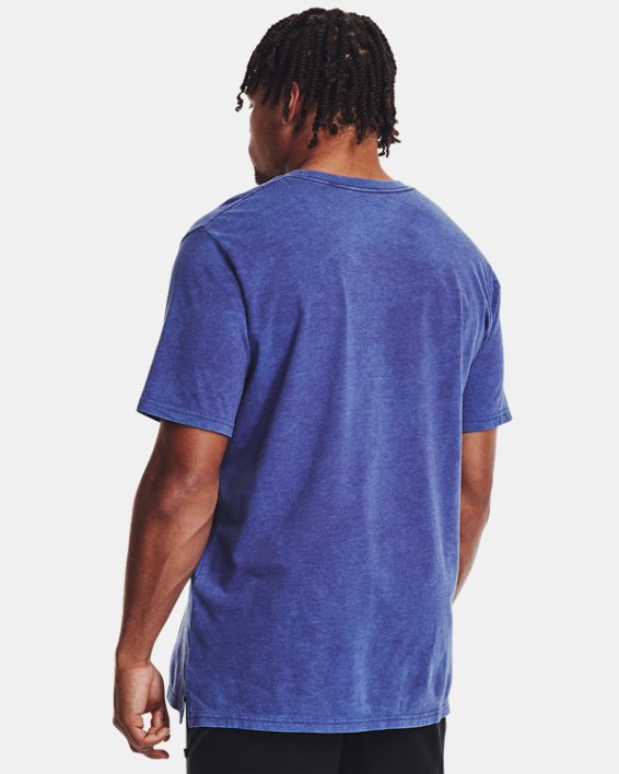 Camiseta de manga corta UA Wash Tonal Sportstyle para hombre, Blue, pdpMainDesktop image number 1
